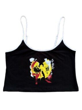 Adjustable Spaghetti Strap Crop Top